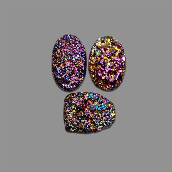 Titanium-Coated-Druzy-Lot-5112 | Gemstone for sale | Gemstones by Lapidary Artist