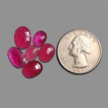 Rose Cut Pink Sapphires Lot