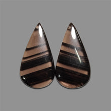 Midnight-Lace-Obsidian-Pair-5122 | Gemstone for sale | Gemstones by Lapidary Artist