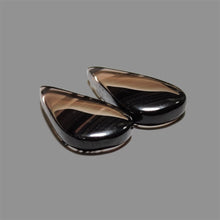 Midnight Lace Obsidian Pair