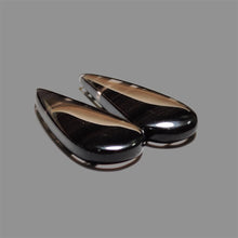 Midnight Lace Obsidian Pair