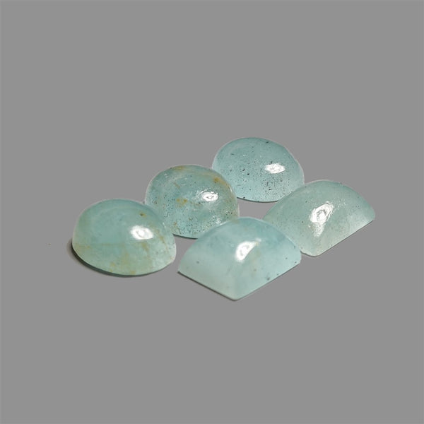 Aquamarine-Cabochons-Lot-4978 | Gemstone for sale | Gemstones by Lapidary Artist