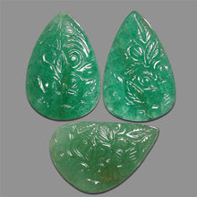 Mughal Carved Green Aventurine Lot