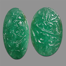 Mughal Carved Green Aventurine Lot