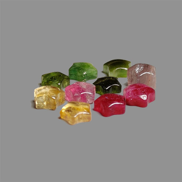 Multicolor-Tourmaline-Stars-Lot-4980 | Gemstone for sale | Gemstones by Lapidary Artist