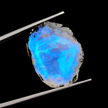 Moonstone-Slice-With-Black-Tourmaline-Inclusion-5148 | Gemstone for sale | Gemstones by Lapidary Artist