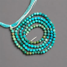 Faceted-Hubei-Turquoise-Bead-Line-5152 | Gemstone for sale | Gemstones by Lapidary Artist