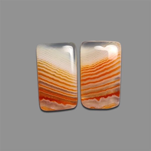 Lake-Superior-Agate-Pair-5154 | Gemstone for sale | Gemstones by Lapidary Artist