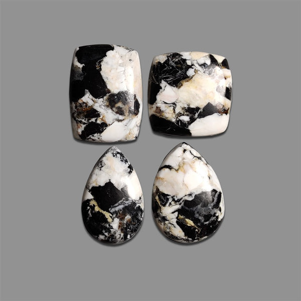White-Buffalo-Turquoise-Cabochons-Lot-5162 | Gemstone for sale | Gemstones by Lapidary Artist