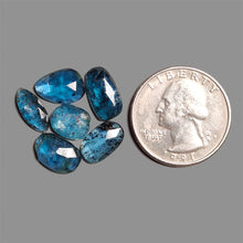 Rose Cut Teal Blue Kyanite Lot