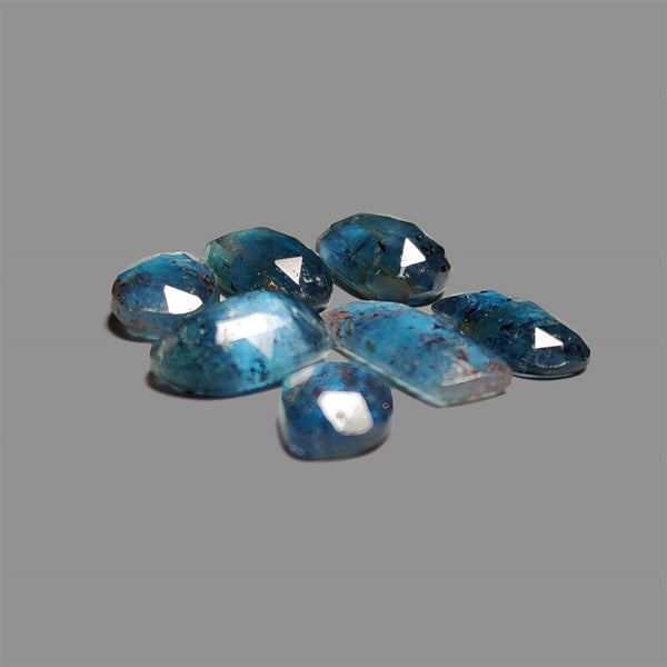 Rose-Cut-Teal-Blue-Kyanite-Lot-5172 | Gemstone for sale | Gemstones by Lapidary Artist