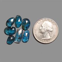 Rose Cut Teal Blue Kyanite Lot