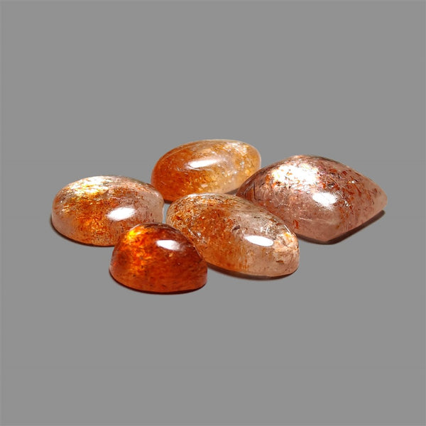 AAA-Confetti-Sunstone-Cabochons-Lot-5185 | Gemstone for sale | Gemstones by Lapidary Artist