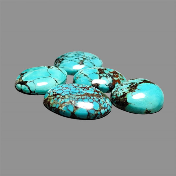 Hubei-Turquoise-Cabochons-Lot-5190 | Gemstone for sale | Gemstones by Lapidary Artist