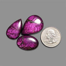 Purple Flash Purpurite Cabochons Lot