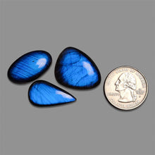 Blue Labradorite Cabochons Lot