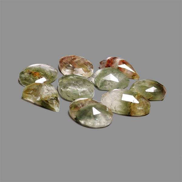 Rose-Cut-Lodolite-Garden-Quartz-Lot-5207 | Gemstone for sale | Gemstones by Lapidary Artist