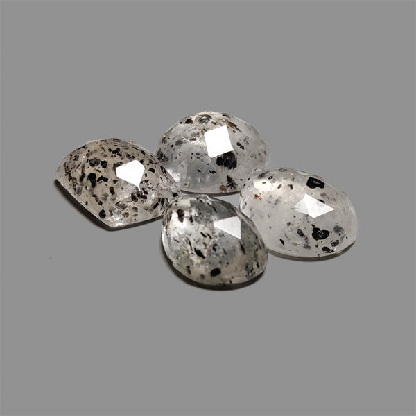 Rose-Cut-Dot-Rutilated-Quartz-Lot-5211 | Gemstone for sale | Gemstones by Lapidary Artist