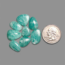 Peruvian Amazonite Cabochons Lot