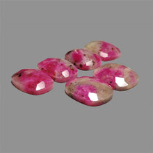 Rose-Cut-Ruby-In-Quartz-Pairs-Lot-5223 | Gemstone for sale | Gemstones by Lapidary Artist