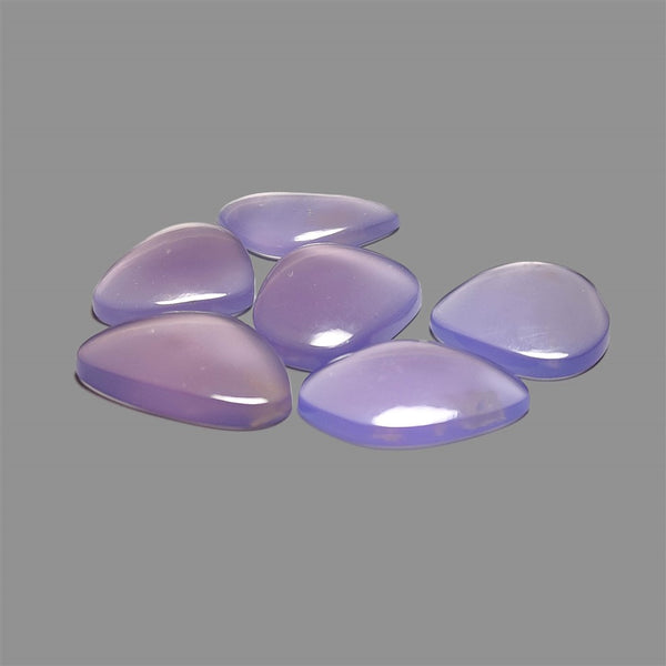 Lavender-Chalcedony-Cabochons-Lot-5228 | Gemstone for sale | Gemstones by Lapidary Artist
