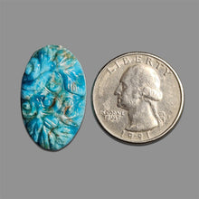 Handcarved Sky Blue Apatite