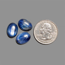 Flashy Blue Kyanite Cabochons Lot