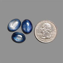 Flashy Blue Kyanite Cabochons Lot
