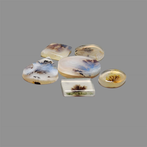 Scenic-Agate-Cabochons-Lot-5235 | Gemstone for sale | Gemstones by Lapidary Artist