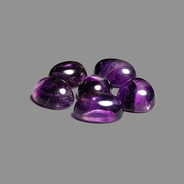 Trapiche-Amethyst-Cabochons-Lot-5023 | Gemstone for sale | Gemstones by Lapidary Artist