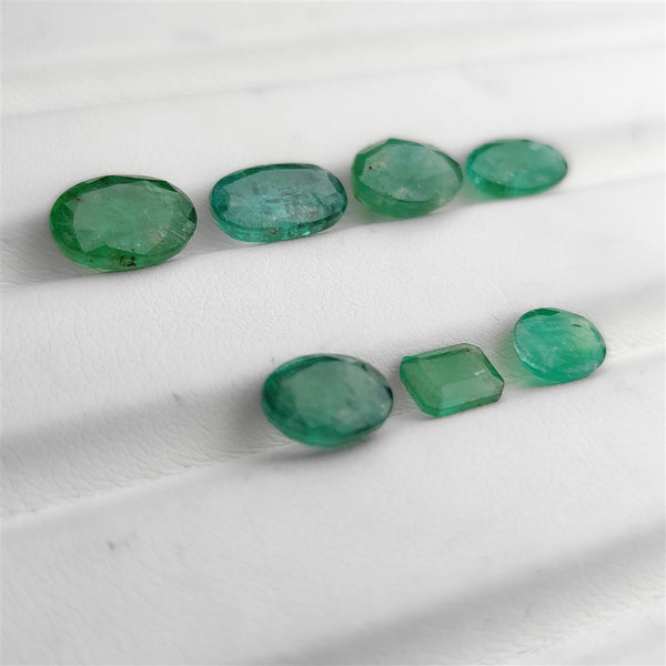 Faceted-Zambian-Emerald-Lot-5264 | Gemstone for sale | Gemstones by Lapidary Artist