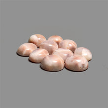 Natrolite Cabochons Lot ( Aka Pink Larimar)