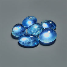 High Grade Aquamarine Cabochons Lot