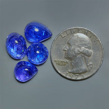 Rare Top Grade Gem Tanzanite Cabochons Lot