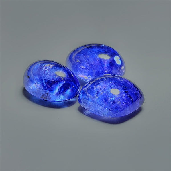 Rare Top Grade Gem Tanzanite Cabochons Lot