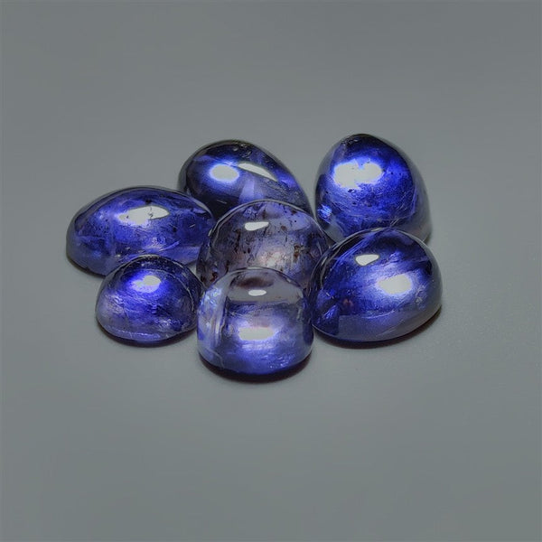 Gemmy Iolite Cabochon Smalls Lot