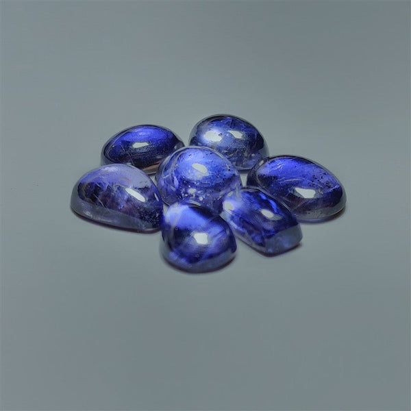 Gemmy Iolite Cabochon Smalls Lot