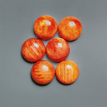 Spiny Oyster Shell Calibrated Cabochons Lot