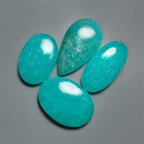 Peruvian Amazonite Cabochons Lot