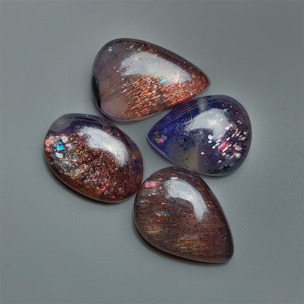 AAA Bloodshot Iolite Cabochons Lot