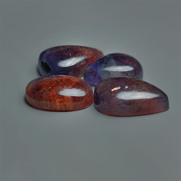 AAA Bloodshot Iolite Cabochons Lot