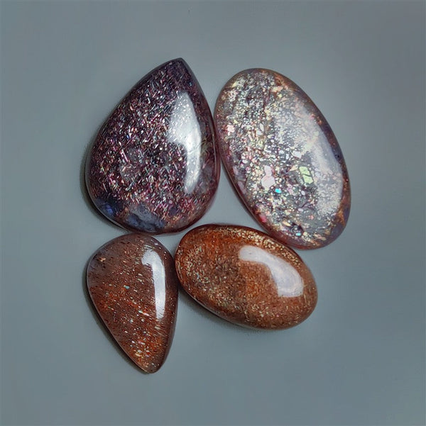 AAA Bloodshot Iolite Cabochons Lot