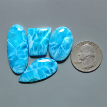 AAA Rare Pattern Larimar Cabochons Lot