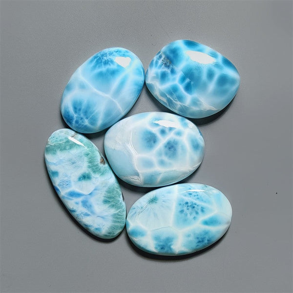 AAA Larimar Cabochons Lot