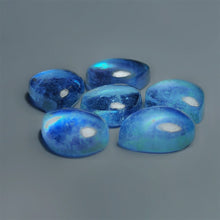 Swiss Blue Topaz Cabochons Lot
