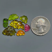 Handcarved Tourmalines Lot