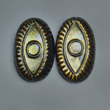 Handcarved Golden Sheen Obsidian Evil Eye Lot