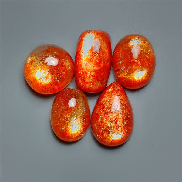 High Grade Indian Gem Sunstones Lot
