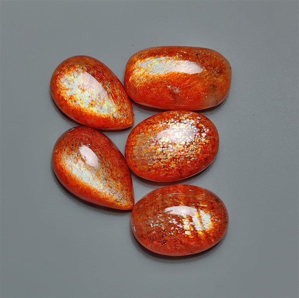 High Grade Indian Gem Sunstones Lot