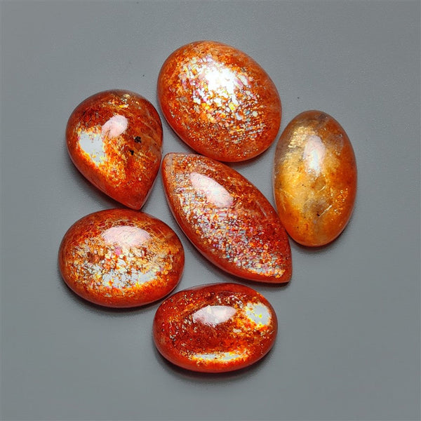 High Grade Indian Gem Sunstones Lot